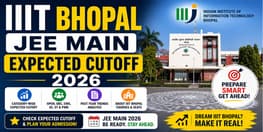 IIIT Bhopal JEE Main expected cutoff rank 2026